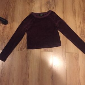 Juicy Couture Velour Crop Top